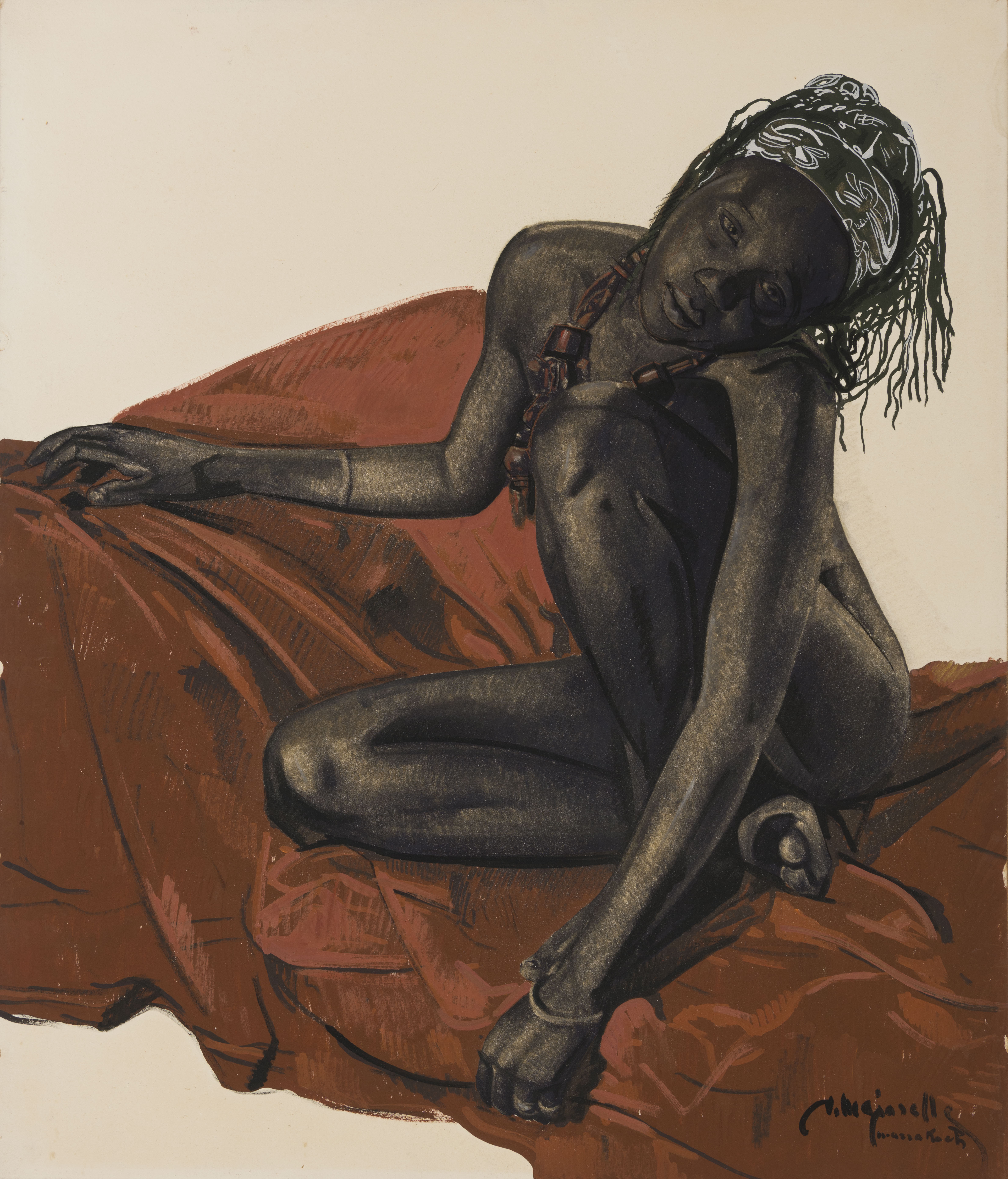 Seated Female Nude